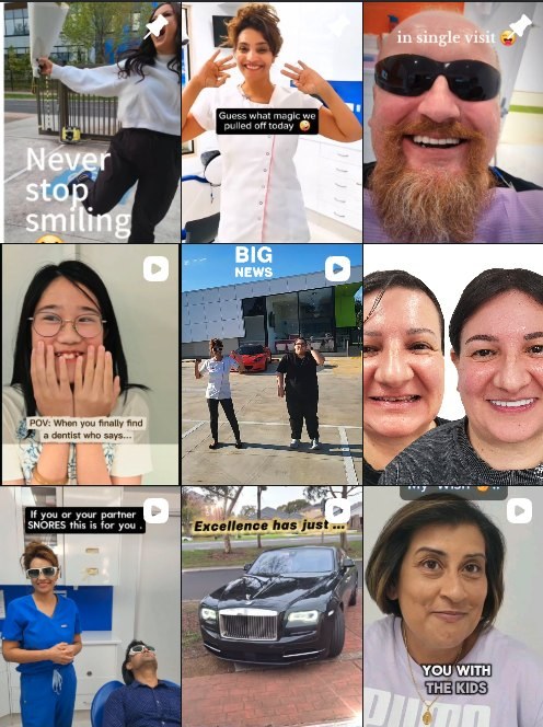 The current Magical Smiles feed